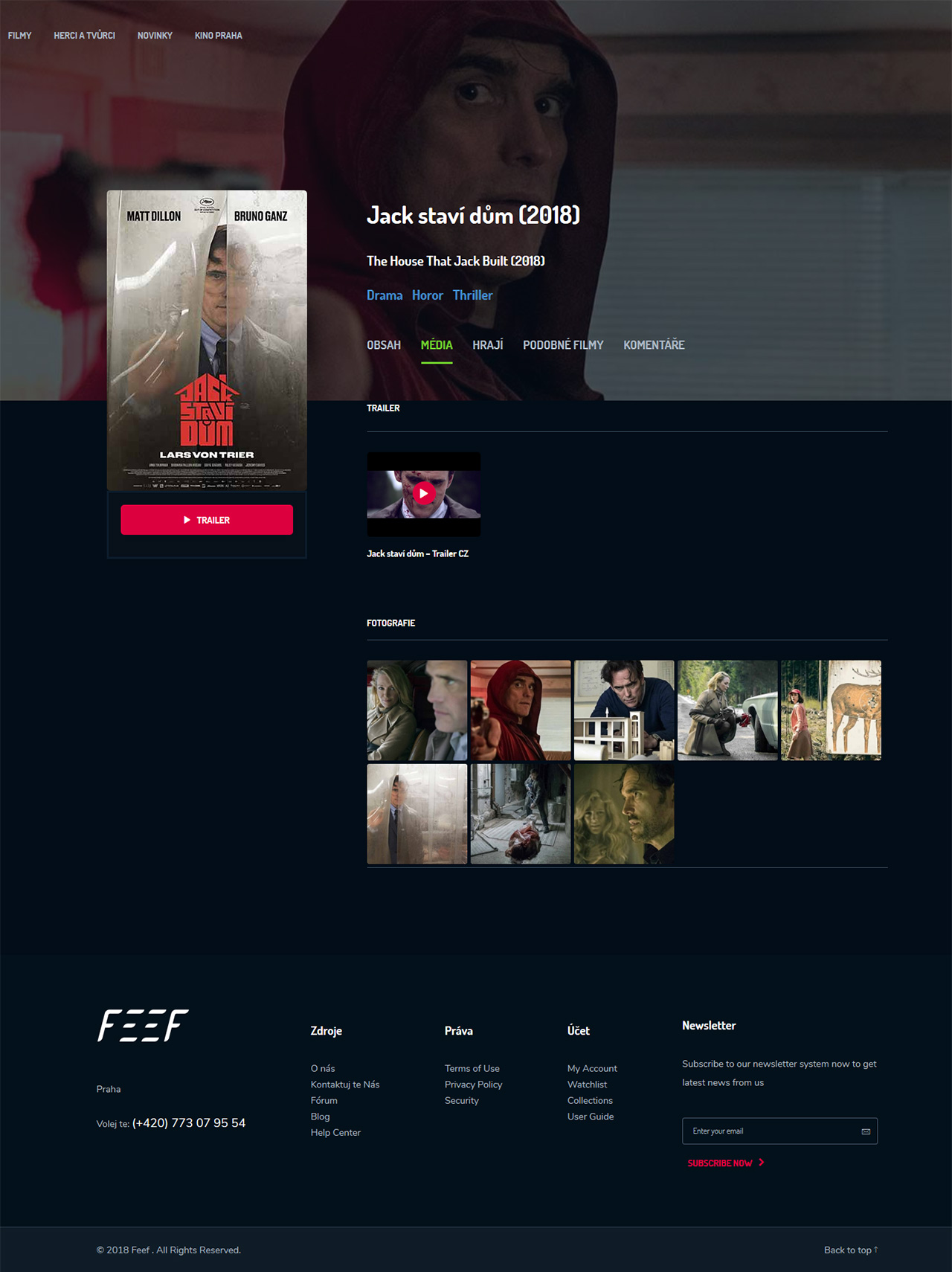 feef - databáze filmu a seriálů
