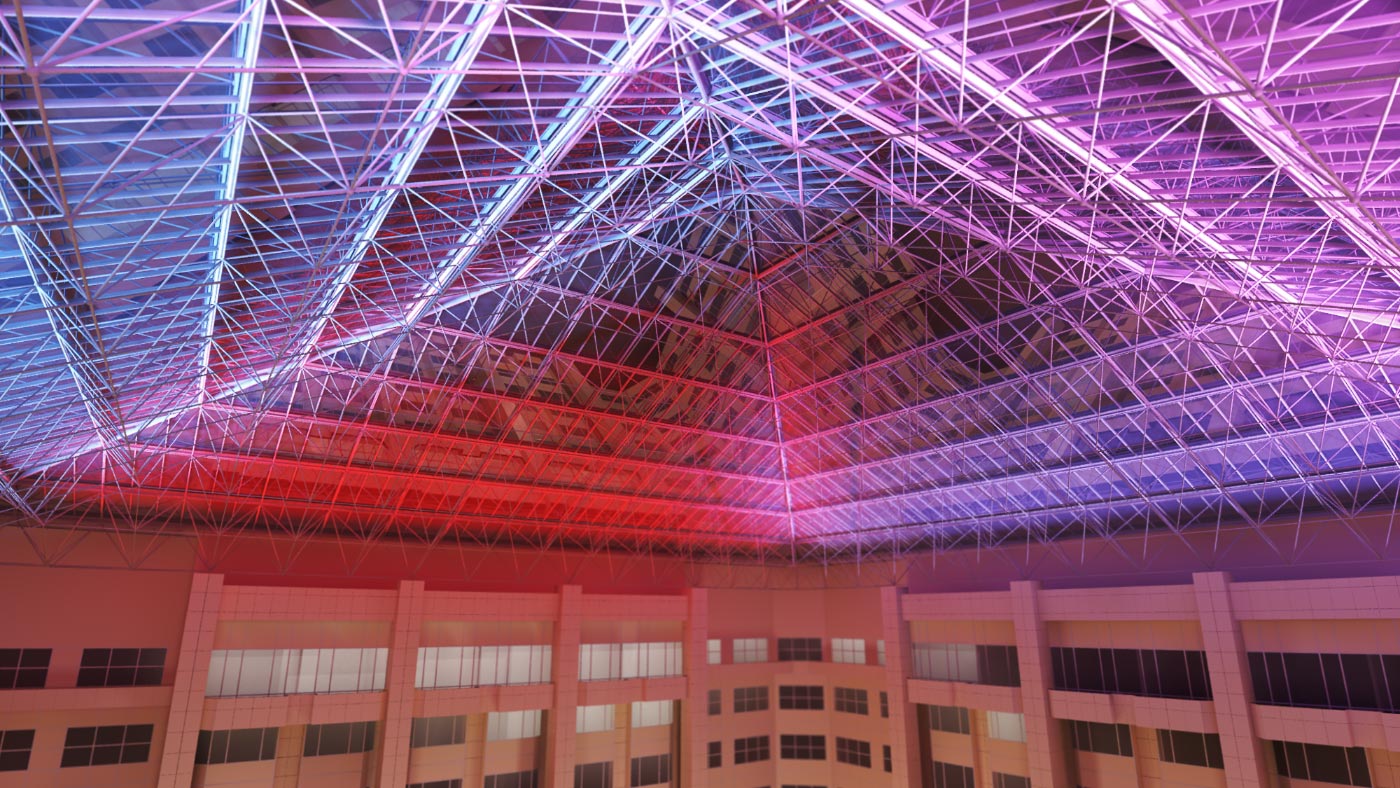 Hotel Hilton Lobby Atrium