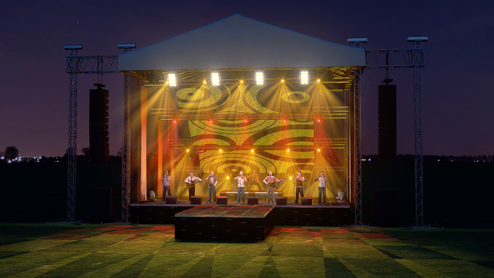 Stage vizualizace - Divokej Bill