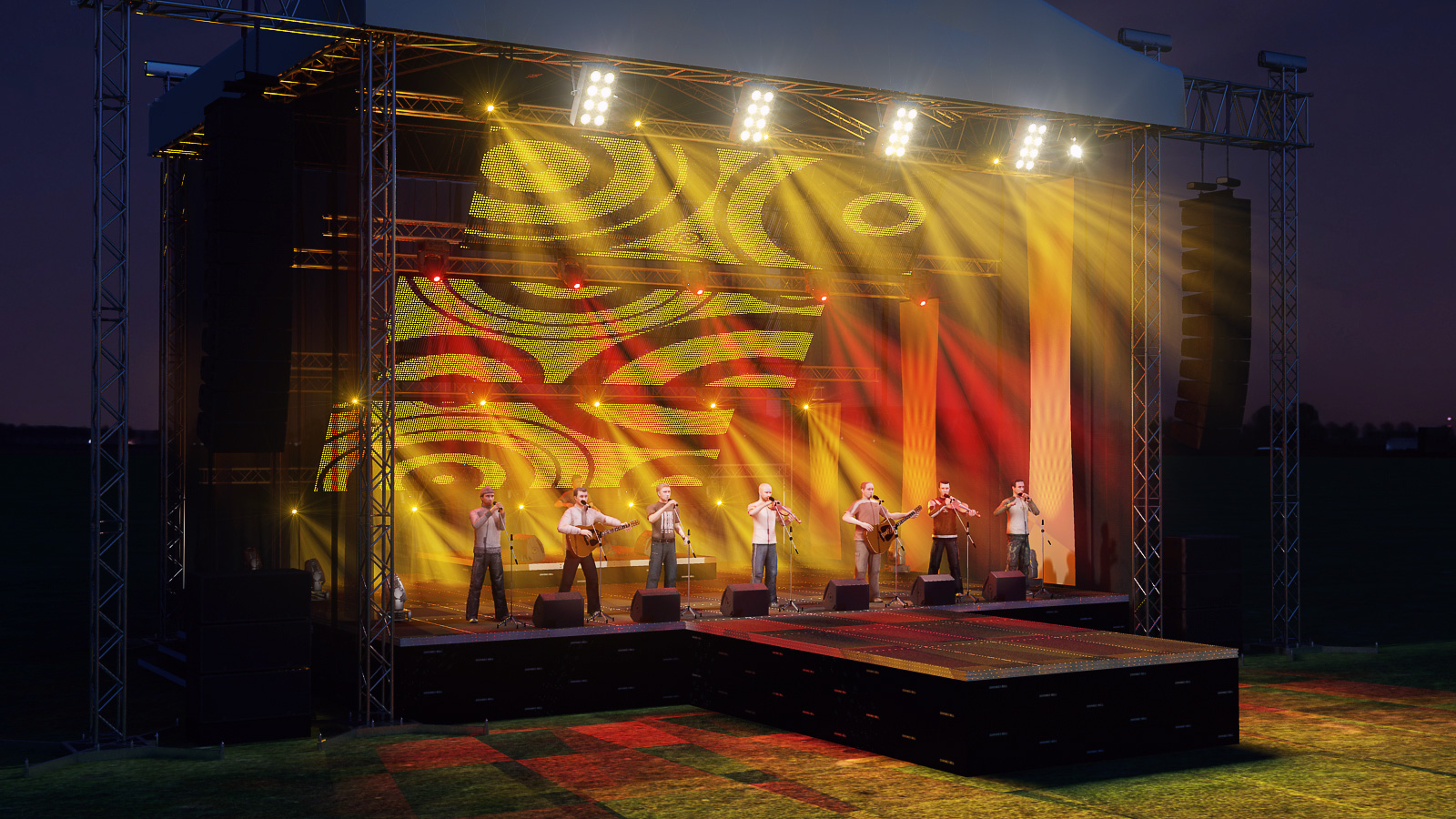 Stage vizualizace - Divokej Bill