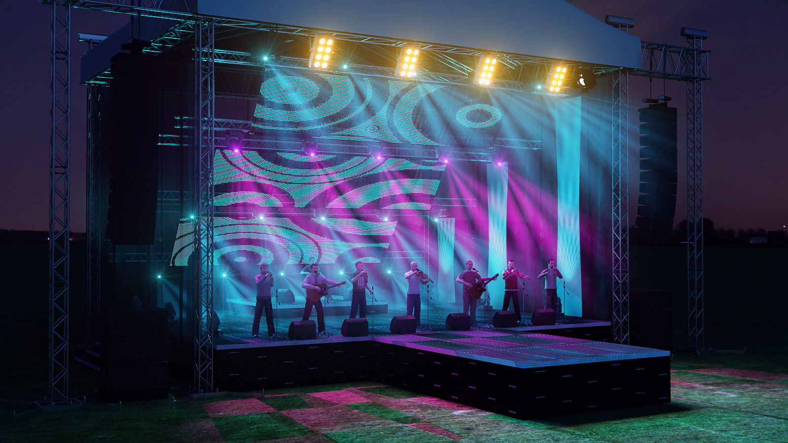 Stage vizualizace - Divokej Bill