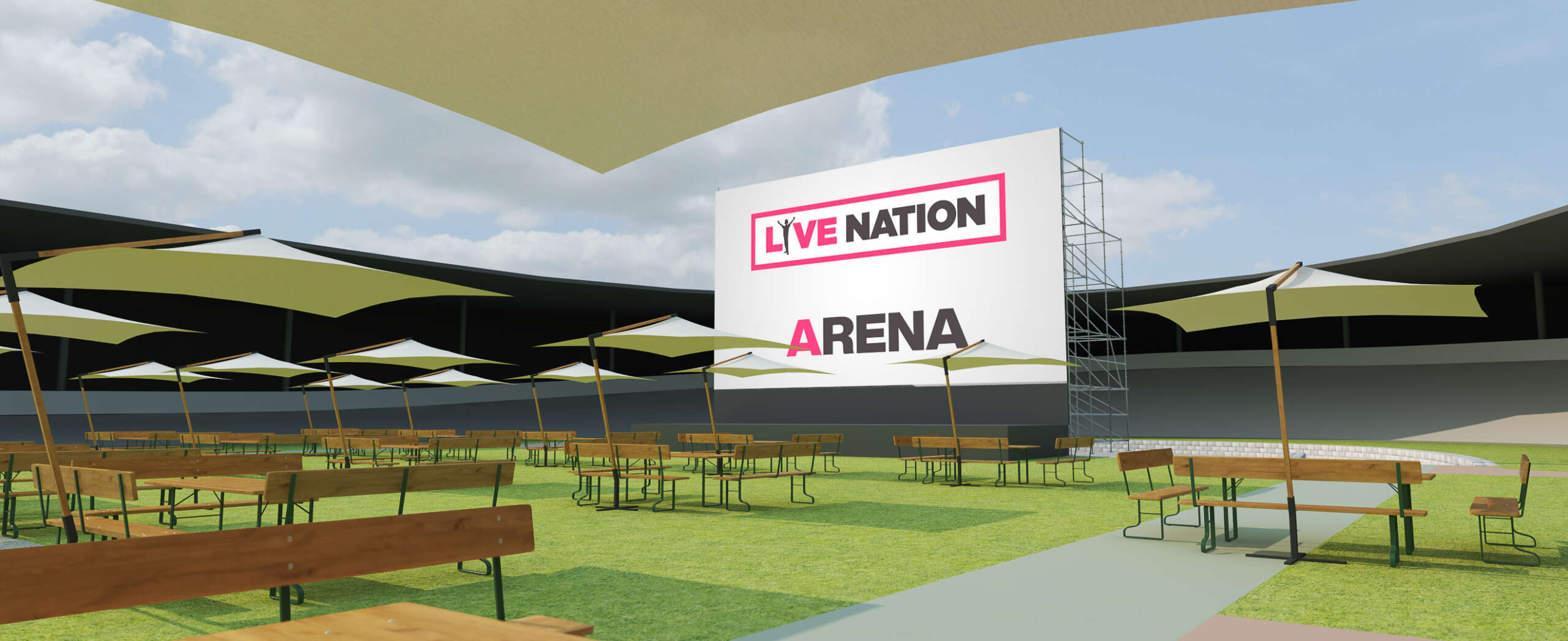 Vizualizace Velodrom Brno